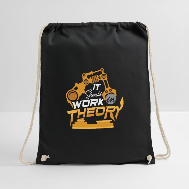 Robotics Machine Learning Robotics Engineering Drawstring Bag