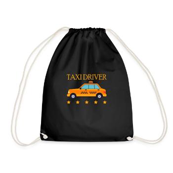 Taxi Driver Taxi Driver Gift - Drawstring Bag - black - Front