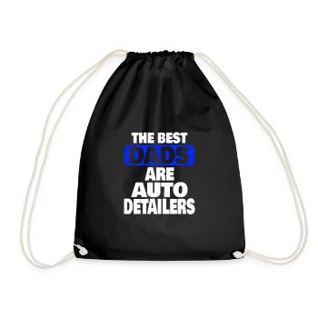 Mobile Auto Detailing Auto Detailing Car Detailer - Drawstring Bag - black - Front