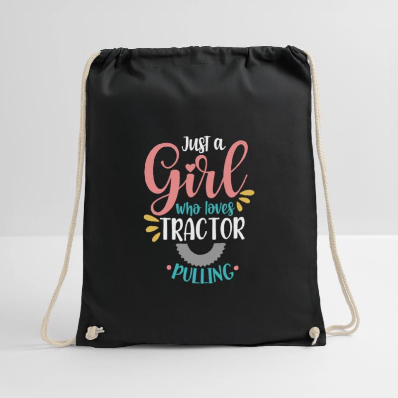Tractor Pulling Tractor Puller Tractor Driver Drawstring Bag