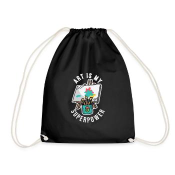 Artiste Peinture Peintre Art Peinture Art Professeur - Sac de sport léger - noir - Devant