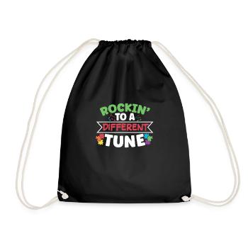 Autism Awareness Autism Disease Autistic Gift - Turnbeutel - Schwarz - Vorne