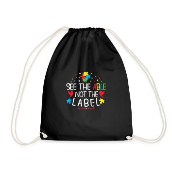 Sonderschullehrer Sped Teacher Inclusion - Turnbeutel - Schwarz - Vorne
