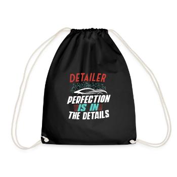 Mobile Car Reconditioning Car Reconditioning - Drawstring Bag - black - Front
