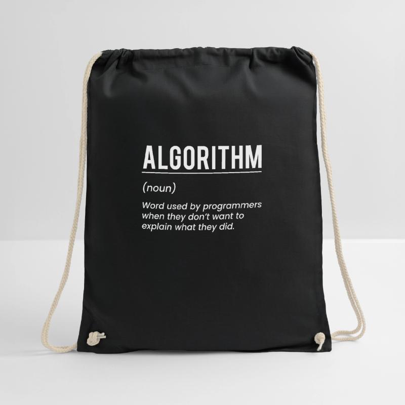 Algorithm Definition Algorithm Gift Drawstring Bag