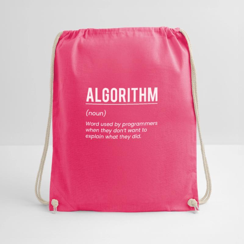 Algorithm Definition Algorithm Gift Drawstring Bag