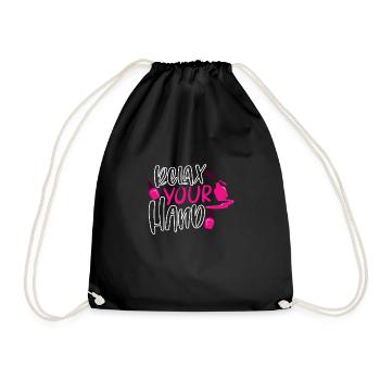 Nail Tech Nail Technician Manicurist Nails Artist - Drawstring Bag - black - Front