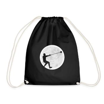 Moon Hammer Throw Shirt Cadeau - Sac de sport léger - noir - Devant