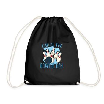 Drôle bowling Team Bowler Strike Idée cadeau - Sac de sport léger - noir - Devant