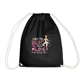 Ballet Ballerine Danse Danse Danse Ballet Cadeau - Sac de sport léger - noir - Devant