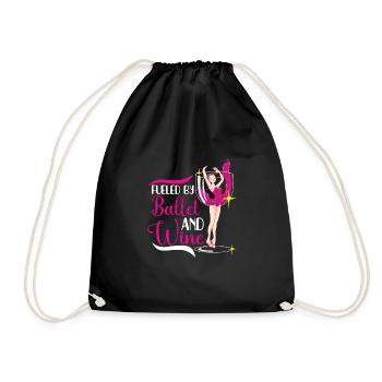 Ballet Ballerine Danse Danse Danse Ballet Cadeau - Sac de sport léger - noir - Devant