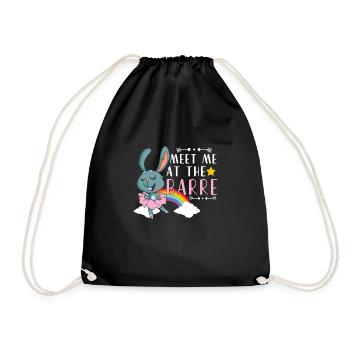 Ballet Ballerine Danse Danse Danse Ballet Cadeau - Sac de sport léger - noir - Devant