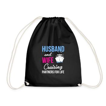 Mari & Femme Partenaires de Croisière Pour La Vie Chemise - Sac de sport léger - noir - Devant
