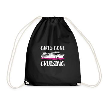 Cadeau chemise Girls Gone Cruising - Sac de sport léger - noir - Devant