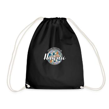 Lune de miel Chemise de vacances De Lune de Miel Hawaii - Sac de sport léger - noir - Devant