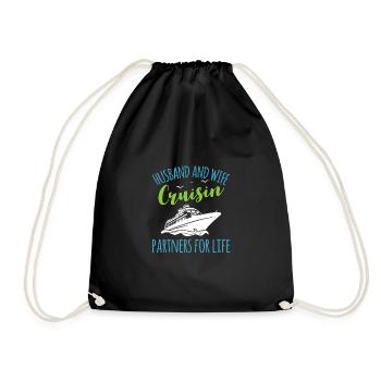 Mari & Femme Partenaires de Croisière Pour La Vie Chemise - Sac de sport léger - noir - Devant