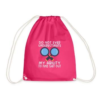 True Crime Murder Spy Crime Intérêt Idée cadeau - Sac de sport léger - fuchsia - Devant
