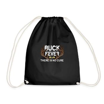 Deer Hunting Hunting Season Buck Hunting - Drawstring Bag - black - Front