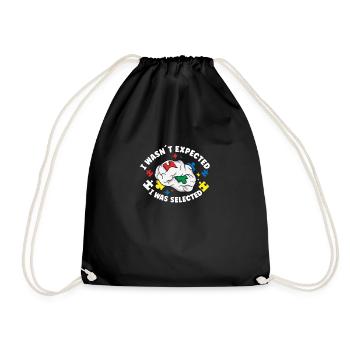 Autism Awareness Autism Disease Autistic Gift - Turnbeutel - Schwarz - Vorne