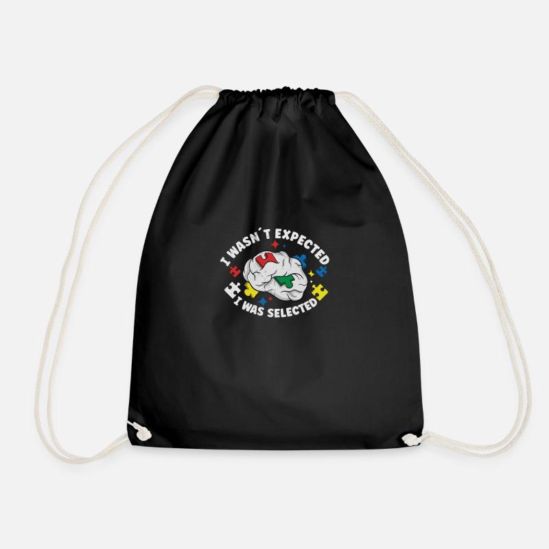 Autism Awareness Autism Disease Autistic Gift - Turnbeutel - Schwarz