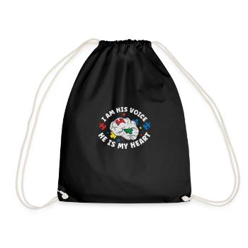 Autism Awareness Autism Disease Autistic Poison - Drawstring Bag - black - Front