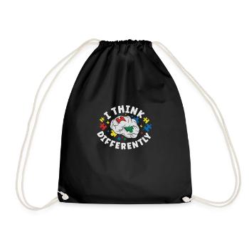 Autism Awareness Autism Disease Autistic Gift - Turnbeutel - Schwarz - Vorne