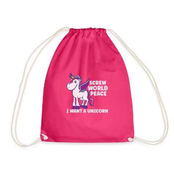 Cheval Dressage Équitation Cheval Fille Grange - Sac de sport léger - fuchsia - Devant