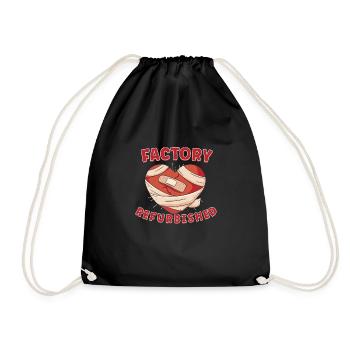 Open Heart Surgery Heart Surgery Survivor Gift - Drawstring Bag - black - Front