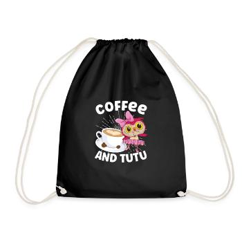 Ballet Ballerine Danse Danse Danse Ballet Cadeau - Sac de sport léger - noir - Devant