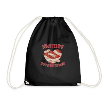 Open Heart Surgery Heart Surgery Survivor Gift - Drawstring Bag - black - Front