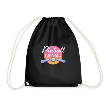 Flipper Flip-Aholic Shirt Cadeau Flipper Machine - Sac de sport léger - noir - Devant