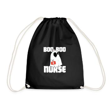 Boo Boo Nurse Shirt Cadeau - Sac de sport léger - noir - Devant