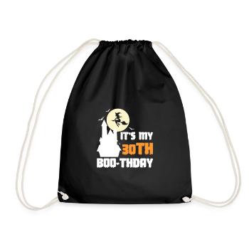 C’est ma 30ème chemise Boo-Thday Halloween - Sac de sport léger - noir - Devant