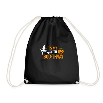 C’est ma 30ème chemise Boo-Thday Halloween - Sac de sport léger - noir - Devant