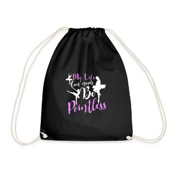 Ballet Ballerine Danse Danse Danse Ballet Cadeau - Sac de sport léger - noir - Devant