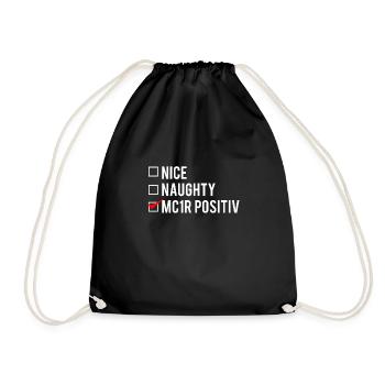 Nice Naughty MC1R Positive Readhead Cheveux Roux - Sac de sport léger - noir - Devant