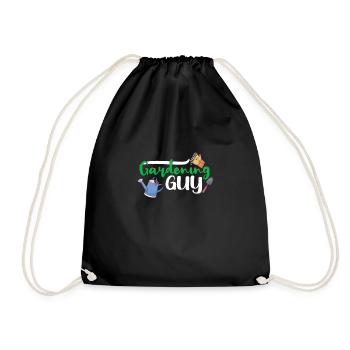 Gardening Plants Gardener Plantation Nature Gift - Drawstring Bag - black - Front