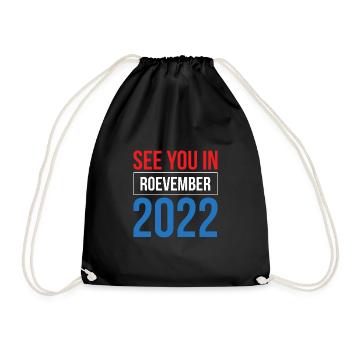 Rendez-vous à Roevember Shirt Gift Féminisme - Sac de sport léger - noir - Devant