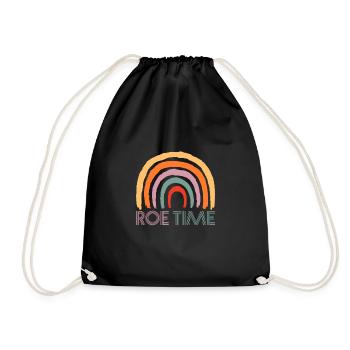 Cadeau de chemise Roe Time Roevember - Sac de sport léger - noir - Devant