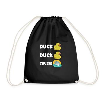 Boating Boat Captain Cruise Ship - Drawstring Bag - black - Front