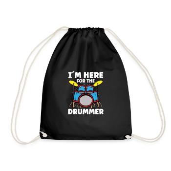 Batteur Batterie Musique Batterie Batterie - Sac de sport léger - noir - Devant