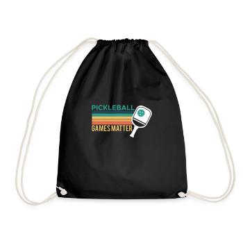PickleBall Games Matter Shirt Cadeau - Sac de sport léger - noir - Devant