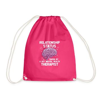 Sensibilisation à la santé mentale Dépression Prévention du suicide - Sac de sport léger - fuchsia - Devant
