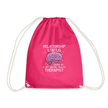 Sensibilisation à la santé mentale Dépression Prévention du suicide - Sac de sport léger - fuchsia - Devant