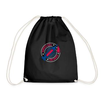 Nurse Nursing Clinic Paramedic - Drawstring Bag - black - Front