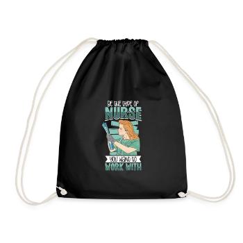 Infirmière Infirmière Clinique Paramédicale - Sac de sport léger - noir - Devant