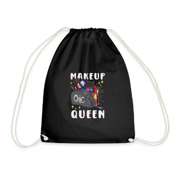 Beautician Esthetician Make Up Beauty-care Salon - Drawstring Bag - black - Front
