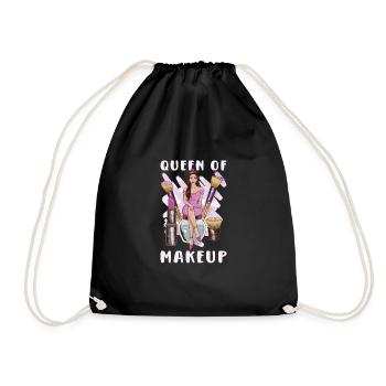 Beautician Esthetician Make Up Beauty-care Salon - Drawstring Bag - black - Front