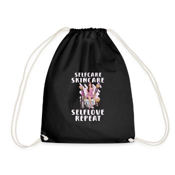 Beautician Esthetician Make Up Beauty-care Salon - Drawstring Bag - black - Front