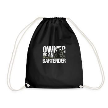 Propriétaire d’une chemise de barman géniale - Sac de sport léger - noir - Devant